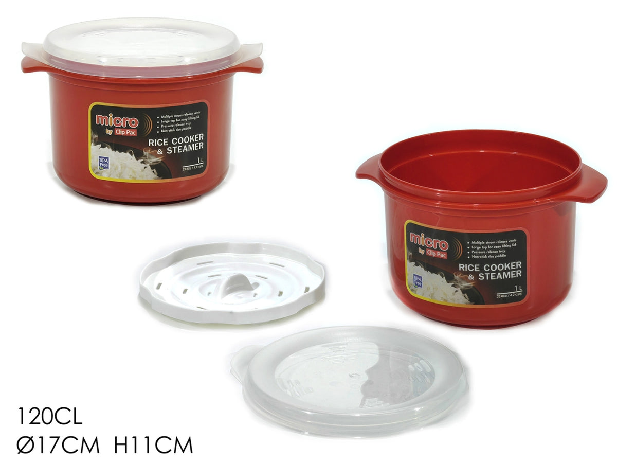 Cuociriso 110cl colore rosso