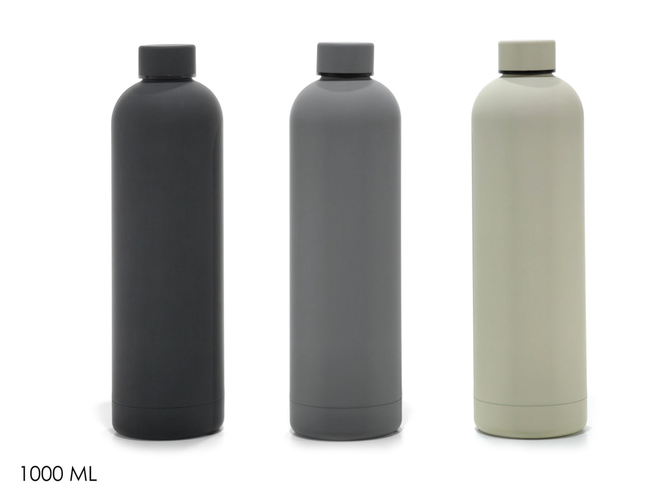 Borraccia termica in acciaio inox colori assortiti da 1000ml 8x29 cm - Gusto Casa