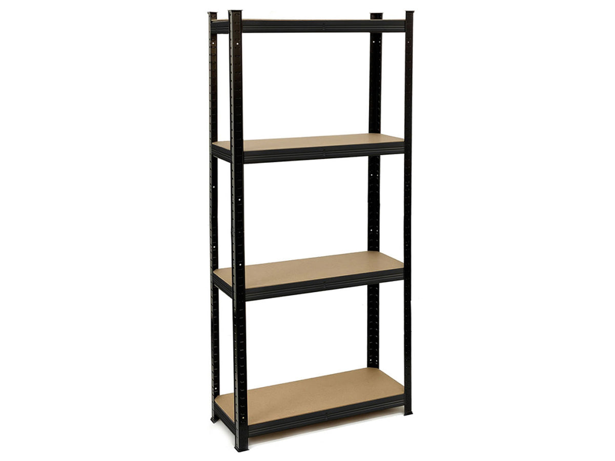 Scaffale in metallo con 4 ripiani in mdf misura 75x30xh.173cm