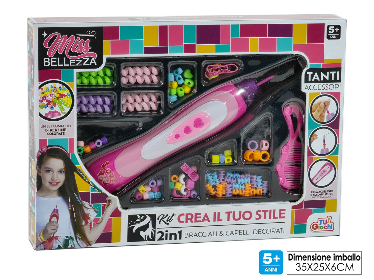 Creations girl-set crea accessori capelli
