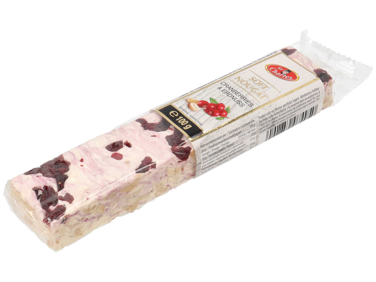 Barretta soft nougat frutto e arachide 100g