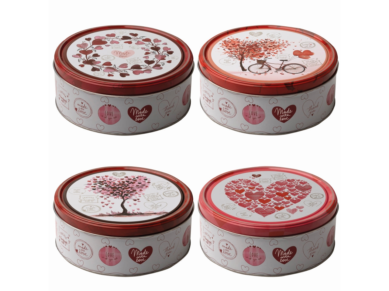 Butter cookies cuore 4 motivi 150g