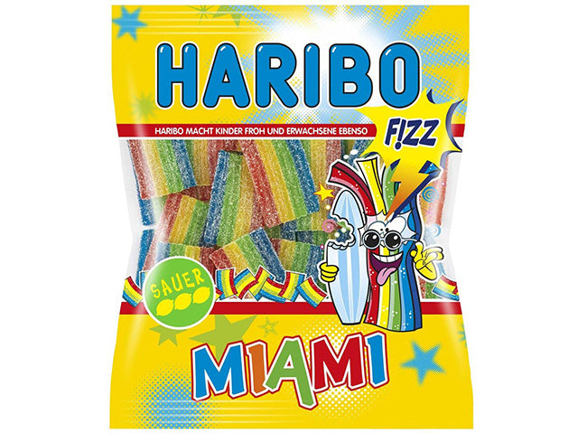 Haribo caramelle miami frizzi 90gr 21517