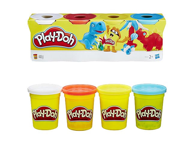 Play-doh vasetto set da 4 pezzi