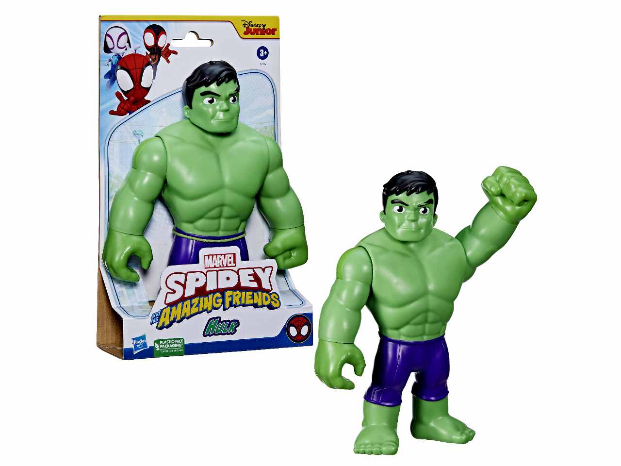 Spidey and his amazing friends figura mega hulk