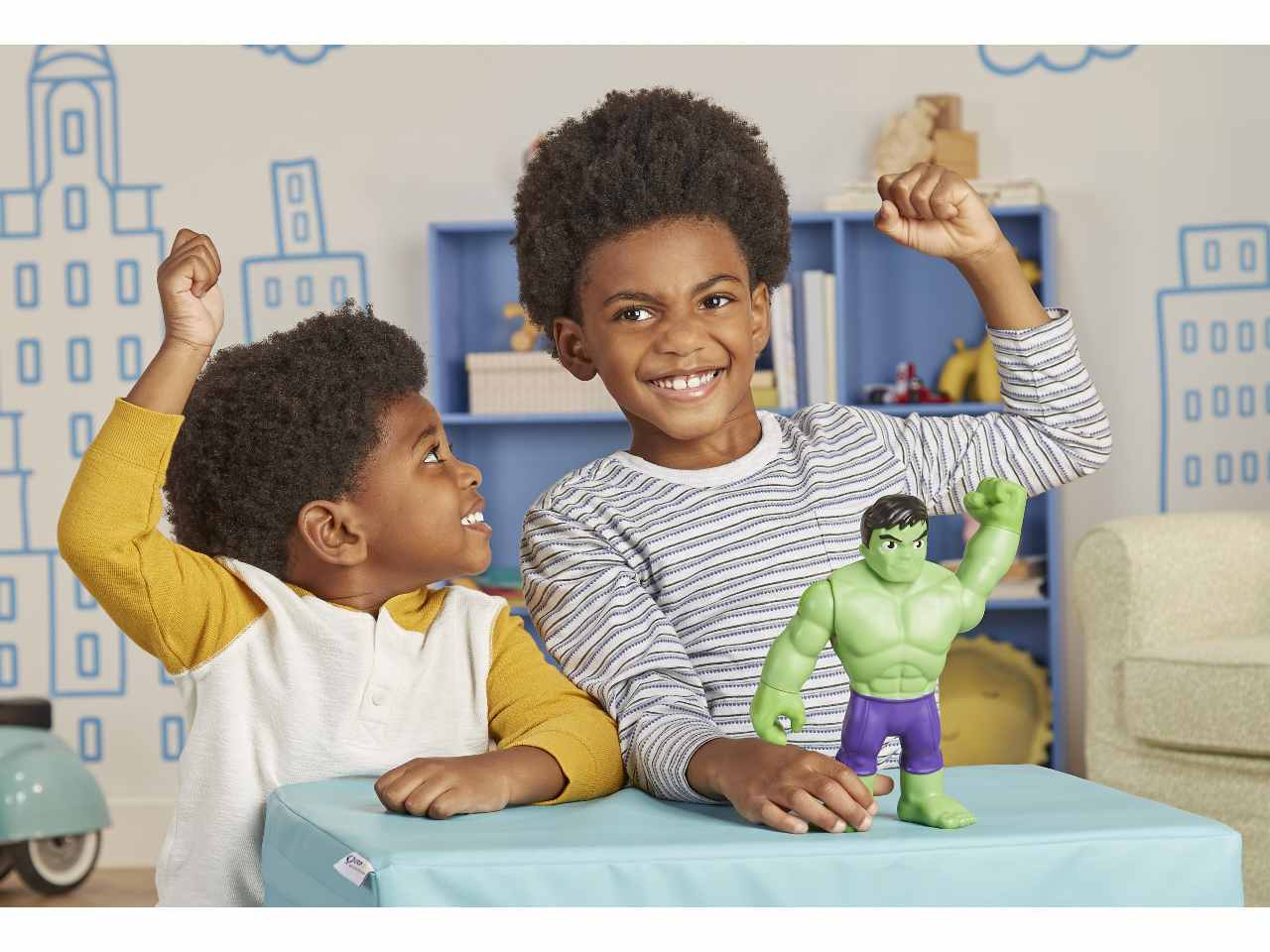 Spidey and his amazing friends figura mega hulk