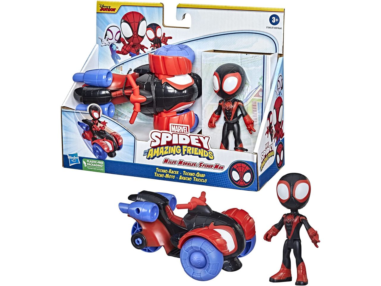 Spidey veicolo e personaggio miles morales