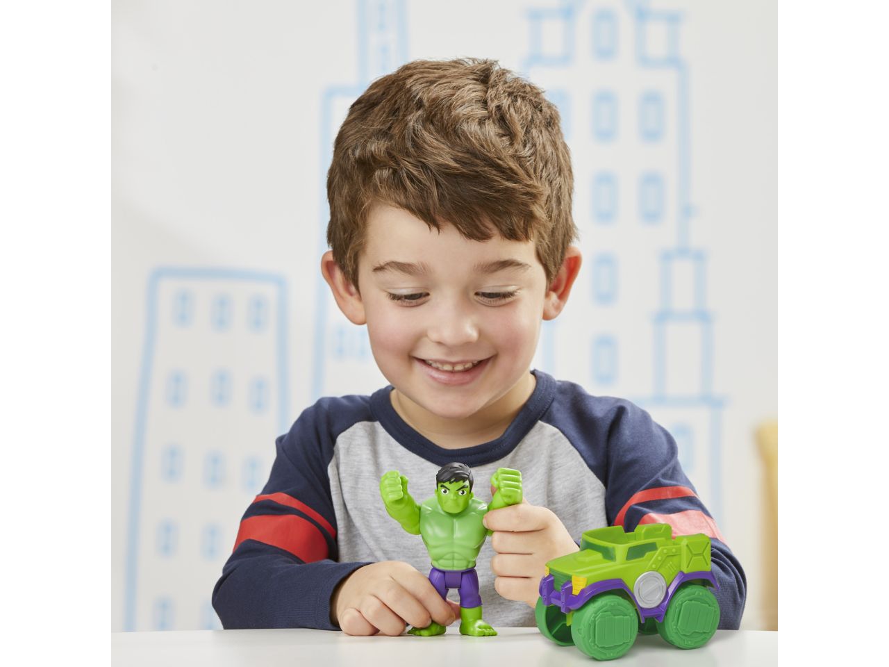 Spidey hulk con veicolo