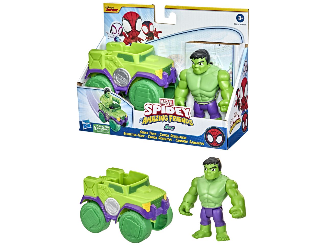 Spidey hulk con veicolo