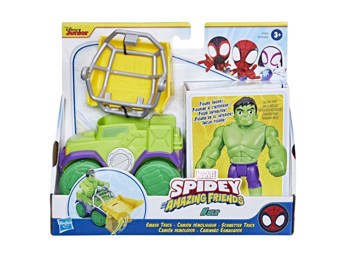 Spidey veicolo con personaggio e accessori - hulk truck