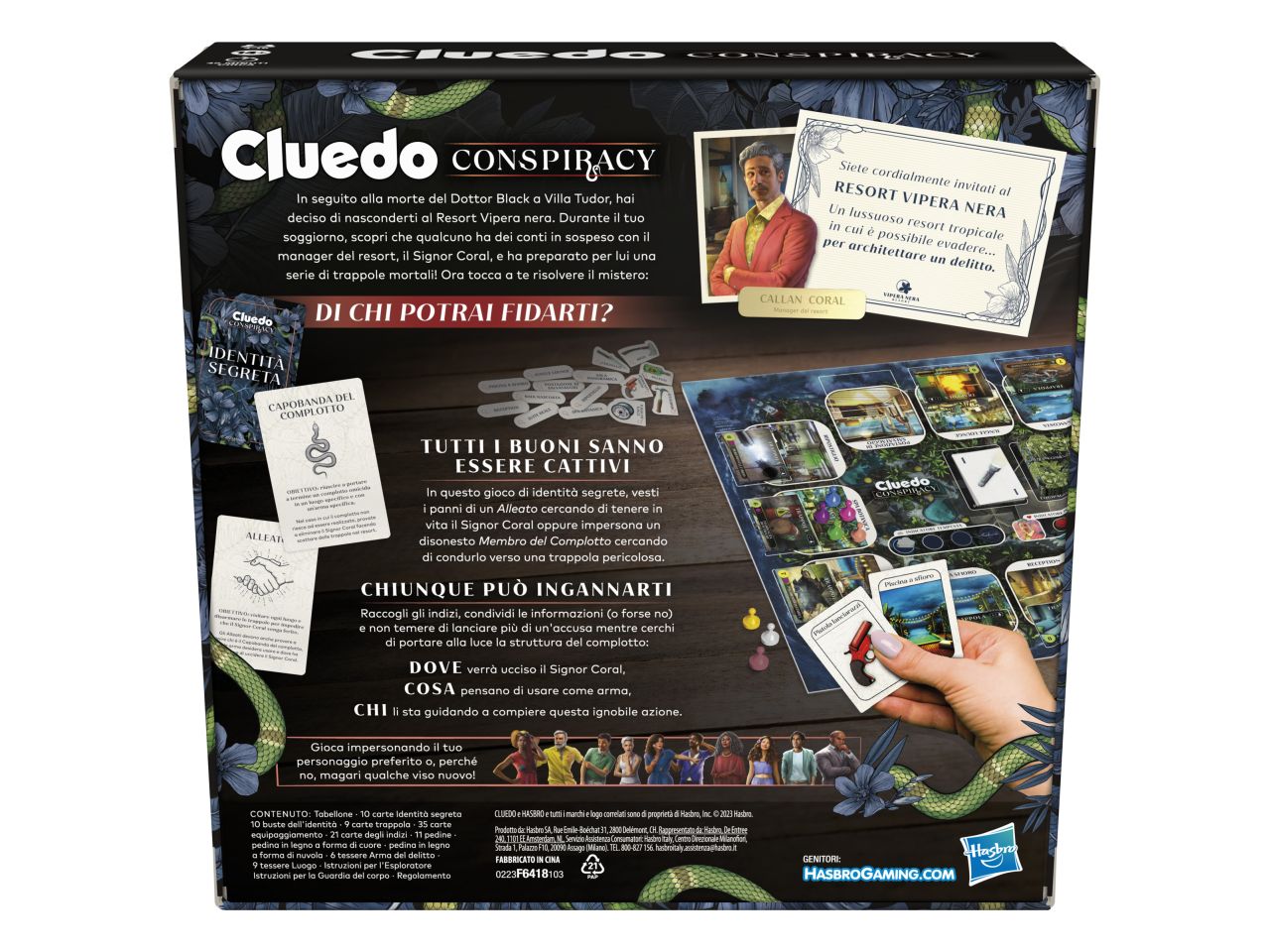 Gioco cluedo conspiracy