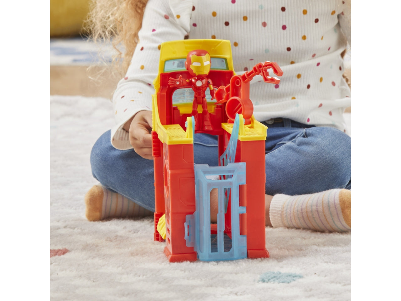 Saf spidey scene playset $