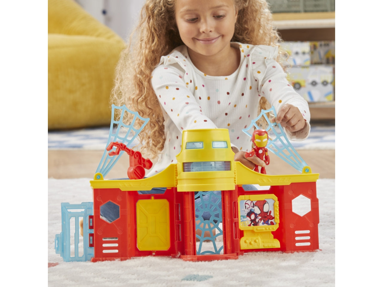 Saf spidey scene playset $