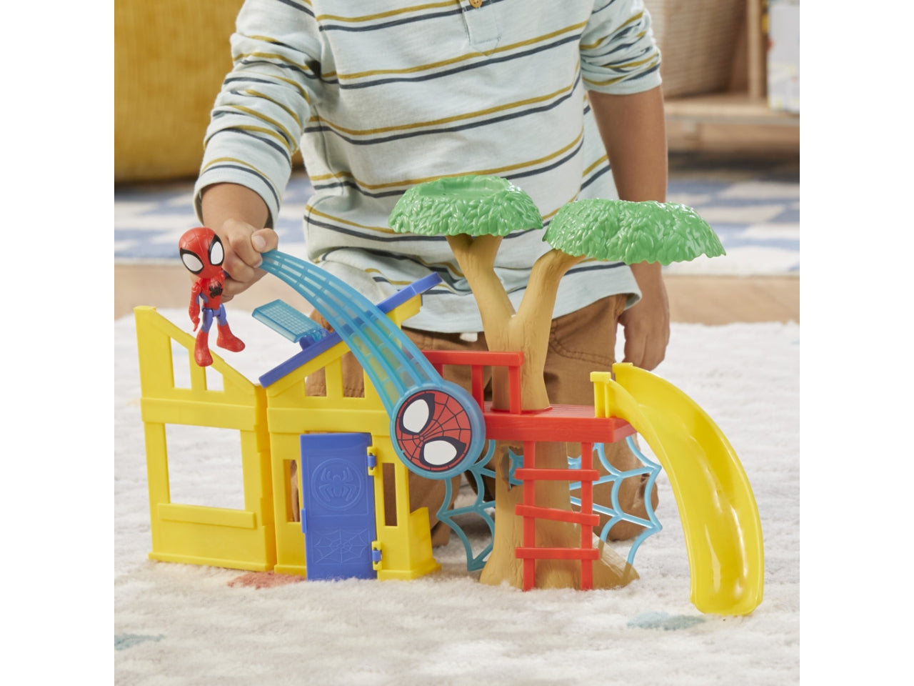Saf spidey scene playset $