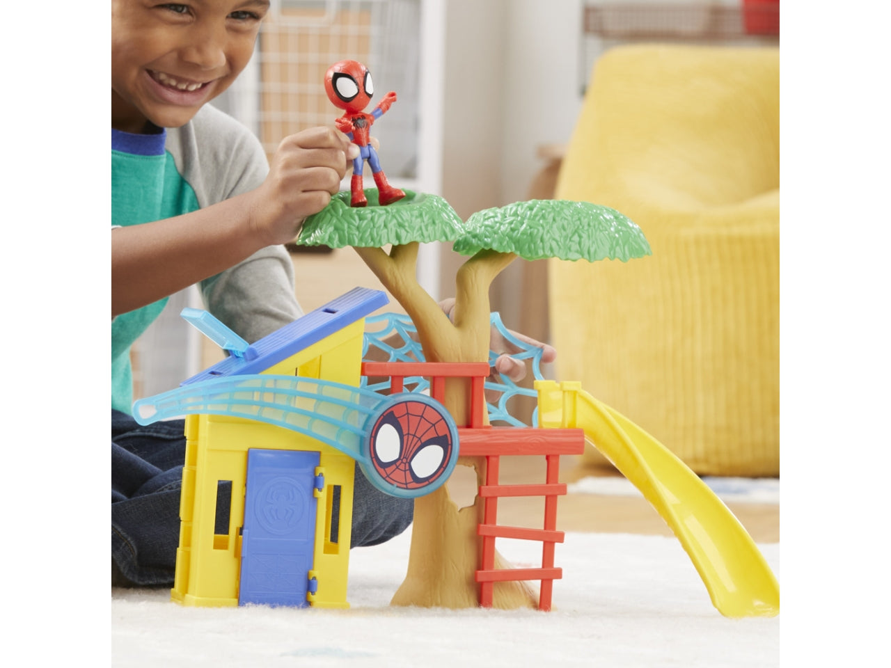 Saf spidey scene playset $