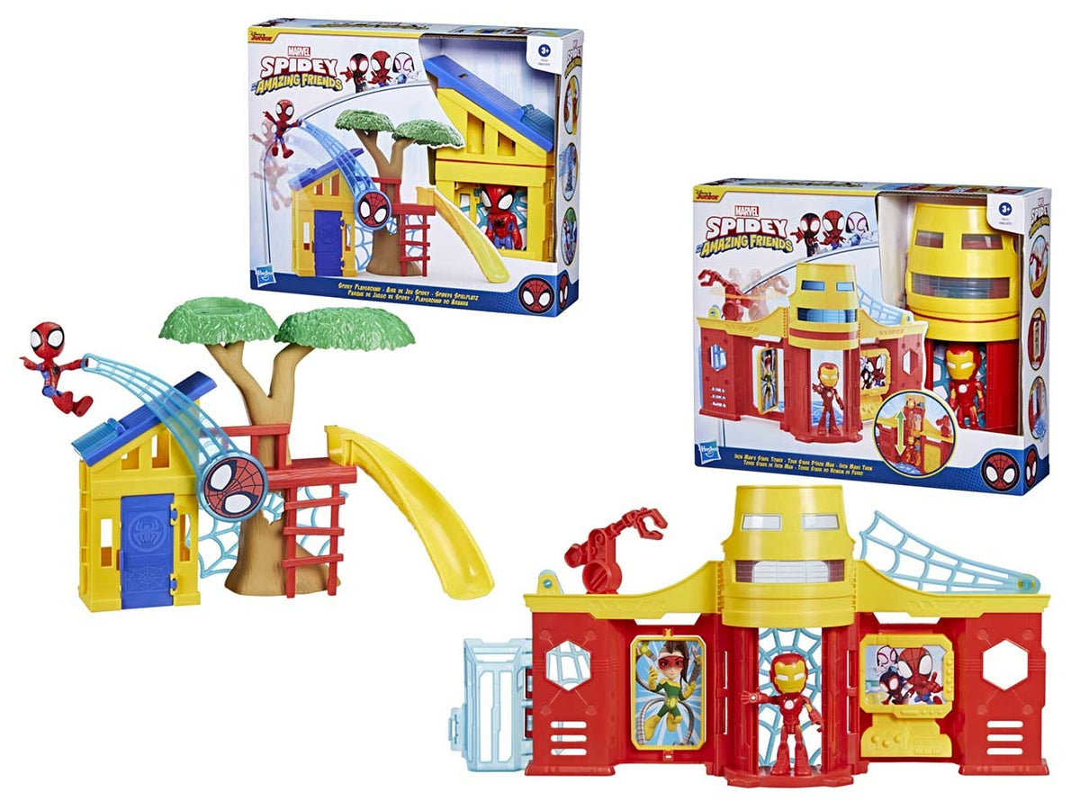 Saf spidey scene playset $