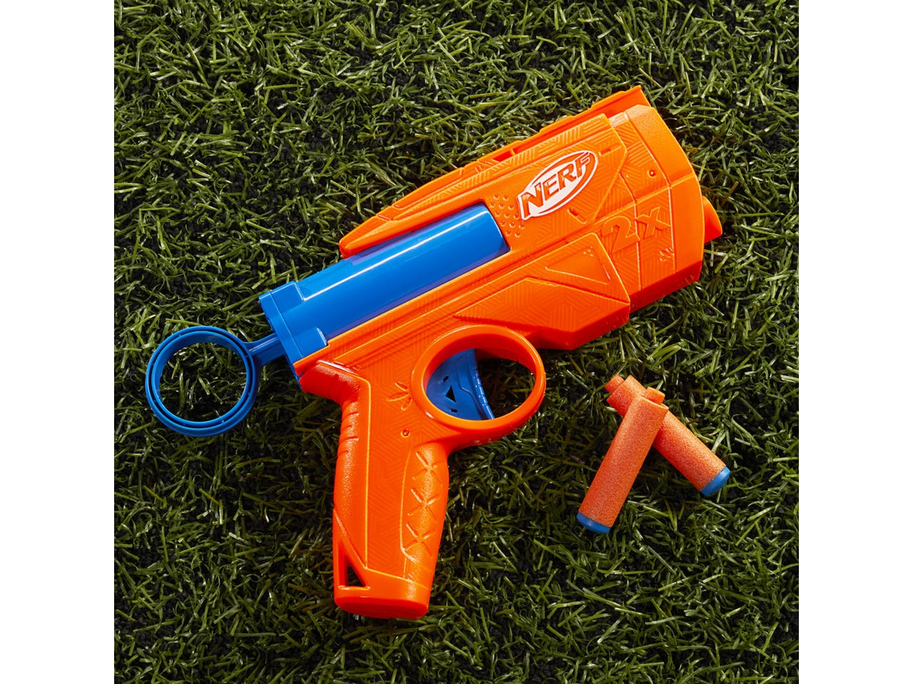 Nerf N-series Ward 2 Proiettili, Pistola giocattolo per bambini - Hasbro