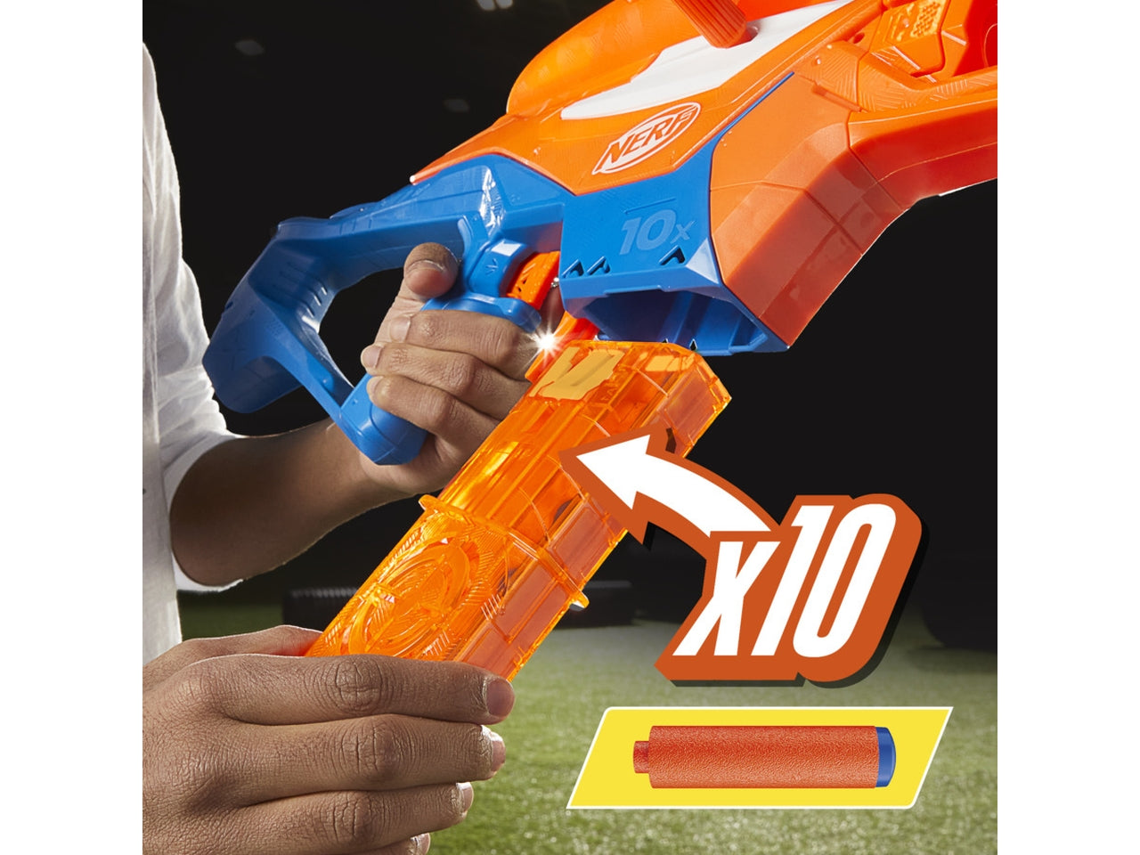 Nerf N-series PinPoint 18 Proiettili, Fucile Giocattolo per bambini - Hasbro