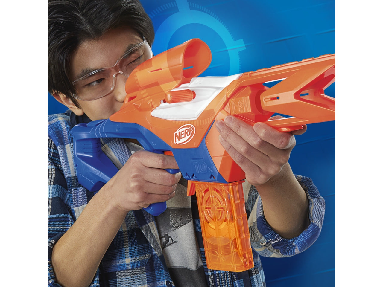 Nerf N-series PinPoint 18 Proiettili, Fucile Giocattolo per bambini - Hasbro