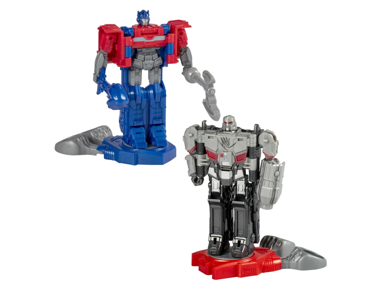 Transformers One, Optimus prime vs Megatorn, due personaggi per bambini 6+ Mattel