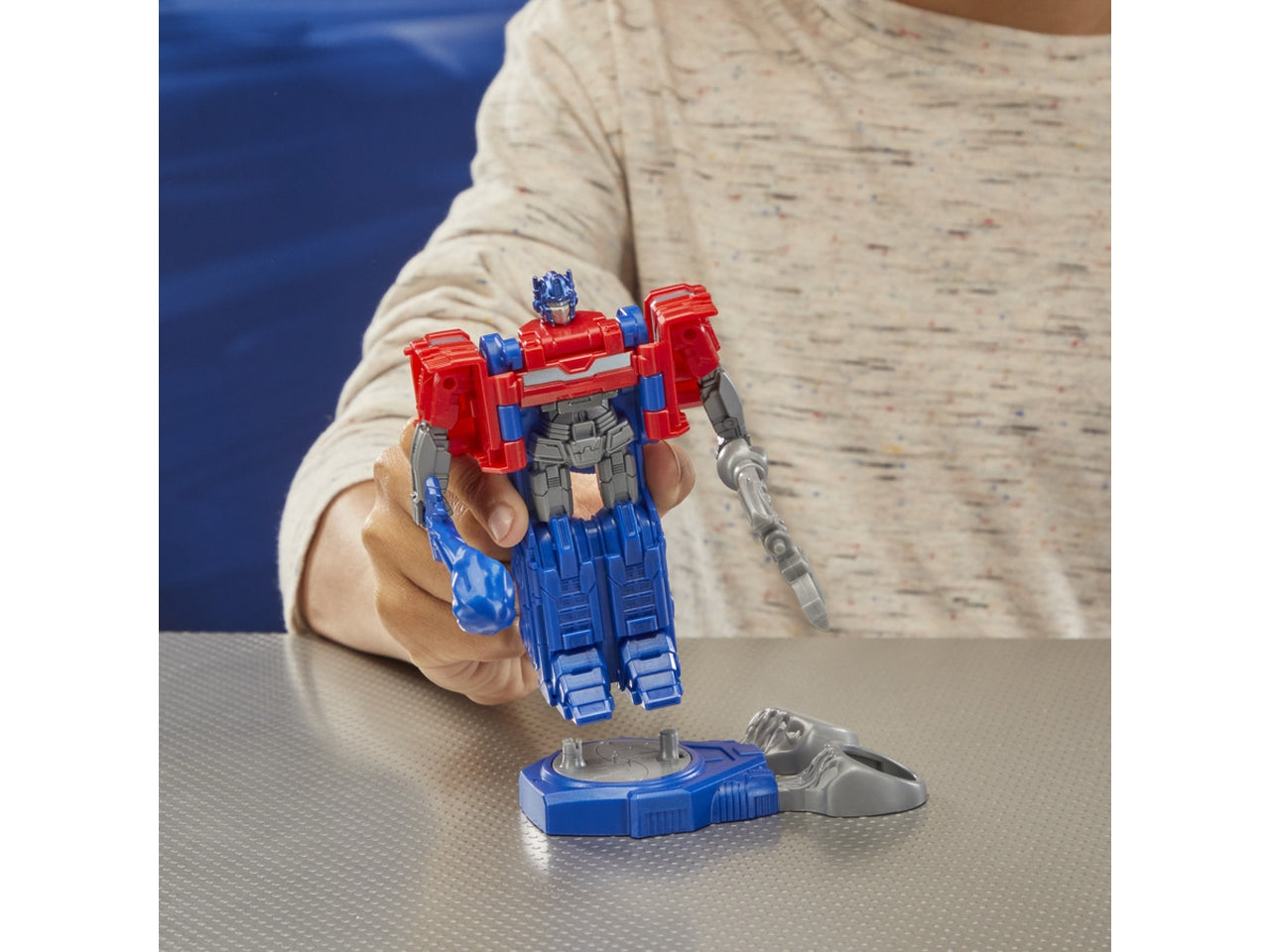 Transformers One, Optimus prime vs Megatorn, due personaggi per bambini 6+ Mattel