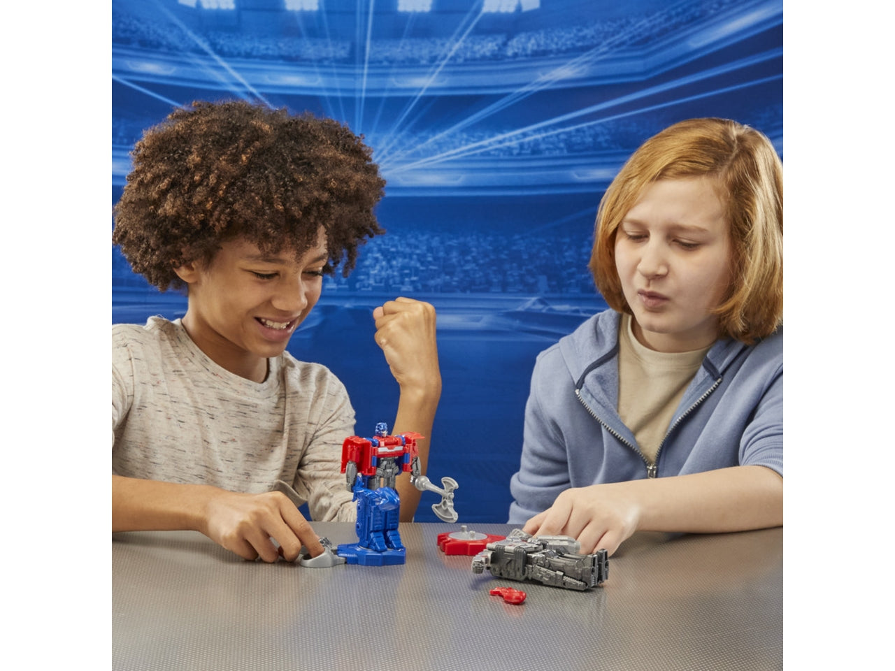 Transformers One, Optimus prime vs Megatorn, due personaggi per bambini 6+ Mattel
