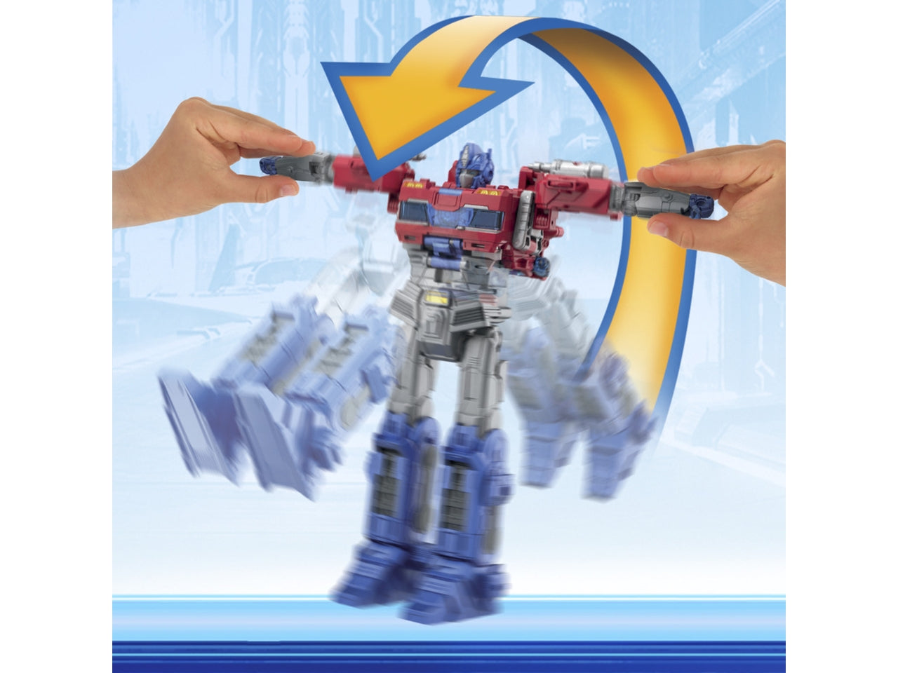 Transformers mv8 power flip