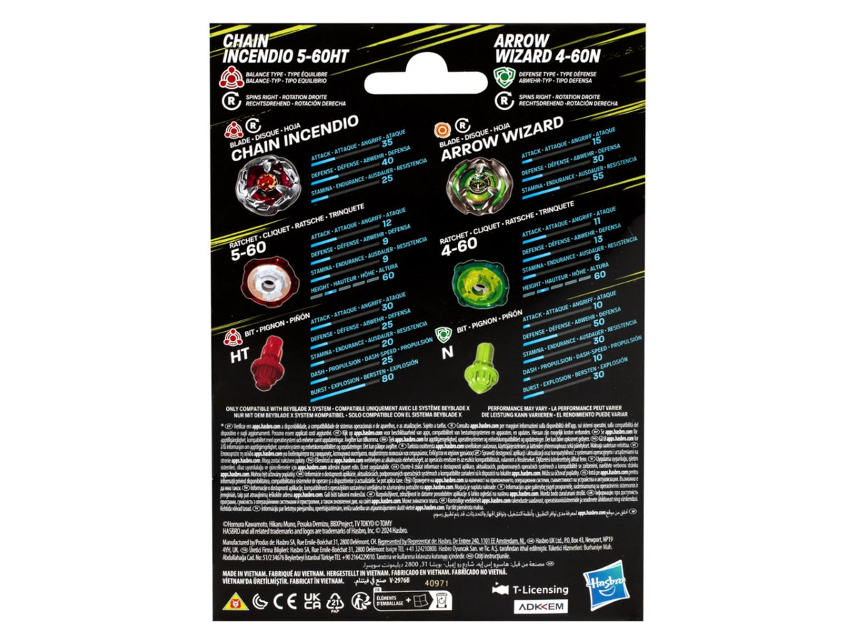 Bey blade dual pack ast