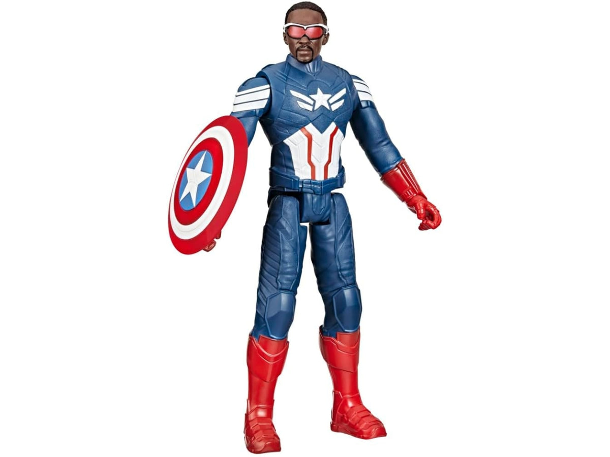 Action Figures Captain America Marvel Nwo Titan Hero etÃ  4+ | Hasbro, Adatto per 4+ | Hasbro