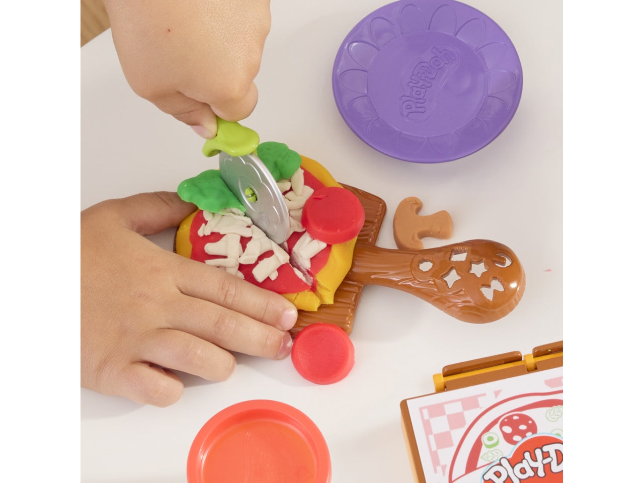 Pasta Modellabile Play-Doh Pizza Delivery Scooter: Set per Bambini 3+ | Dimensioni 20,3x62,2x43,2 - Hasbro$