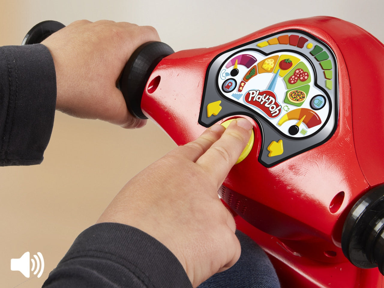 Pasta Modellabile Play-Doh Pizza Delivery Scooter: Set per Bambini 3+ | Dimensioni 20,3x62,2x43,2 - Hasbro$