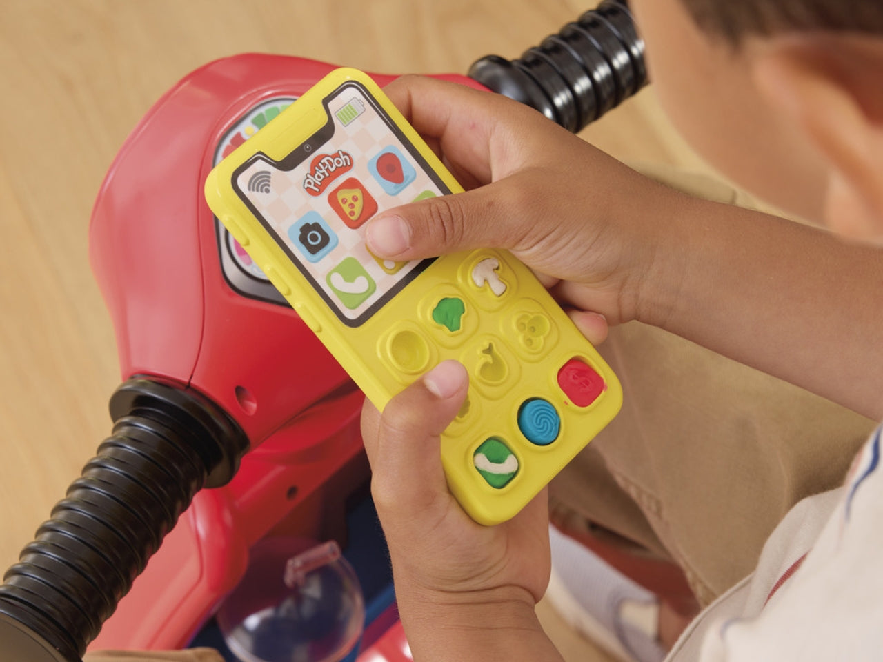 Pasta Modellabile Play-Doh Pizza Delivery Scooter: Set per Bambini 3+ | Dimensioni 20,3x62,2x43,2 - Hasbro$