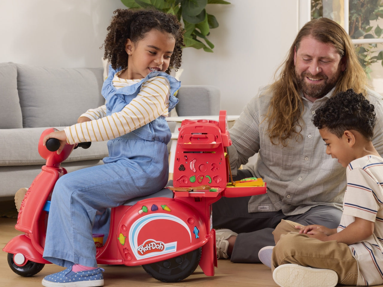Pasta Modellabile Play-Doh Pizza Delivery Scooter: Set per Bambini 3+ | Dimensioni 20,3x62,2x43,2 - Hasbro$