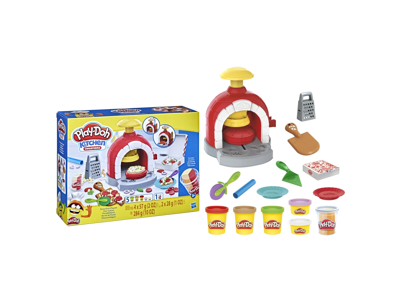 Play-doh La pizzeria set da gioco di pasta modellabile - Hasbro