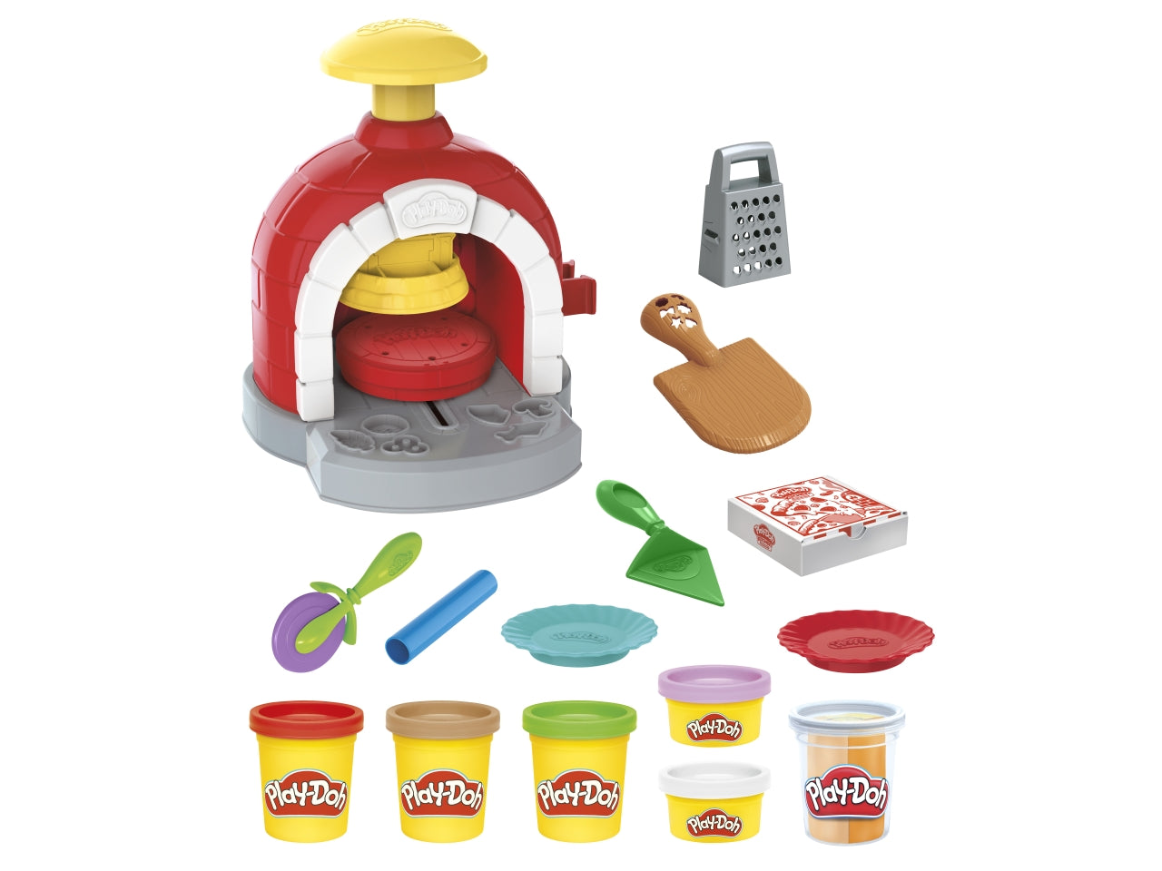 Play-doh La pizzeria set da gioco di pasta modellabile - Hasbro