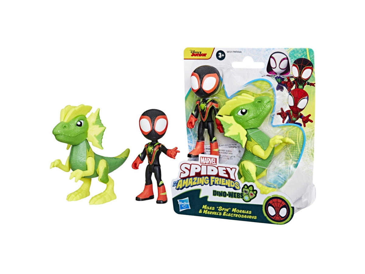 Spidey con cattivo dino $
