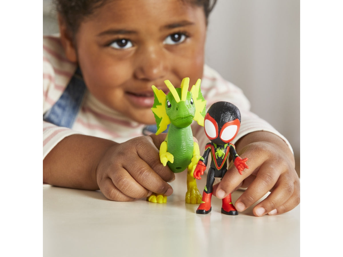 Spidey con cattivo dino $