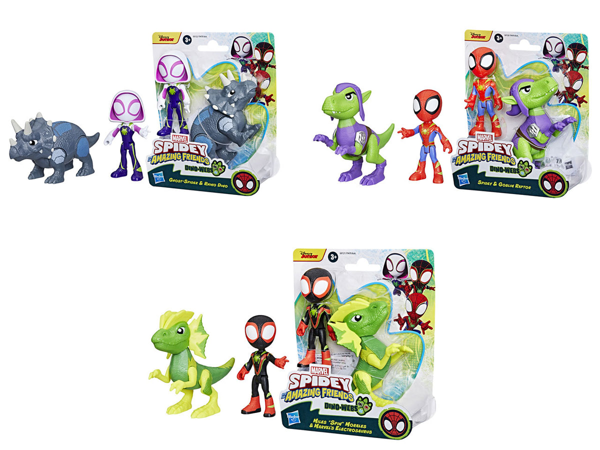 Spidey con cattivo dino $