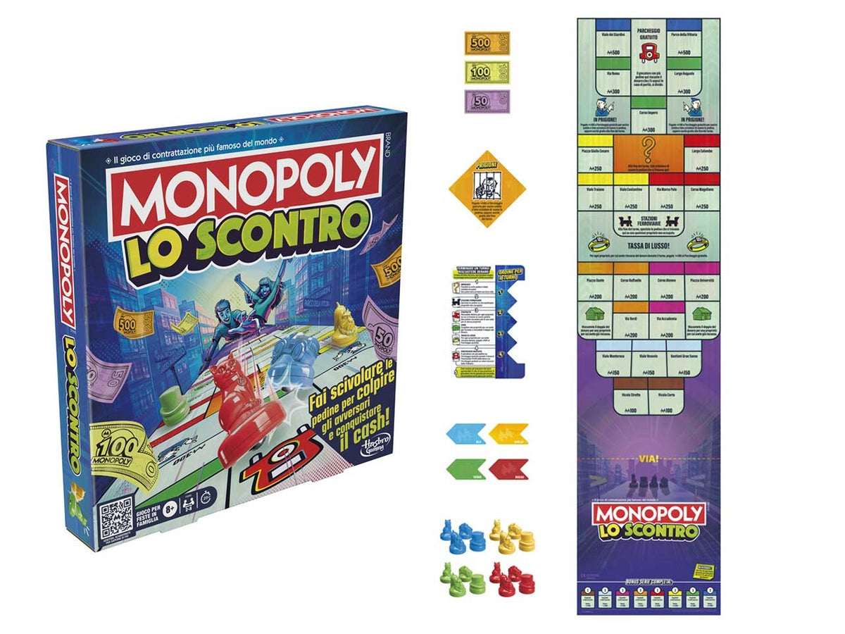 Monopoly lo scontro gioco da tavolo - Hasbro $