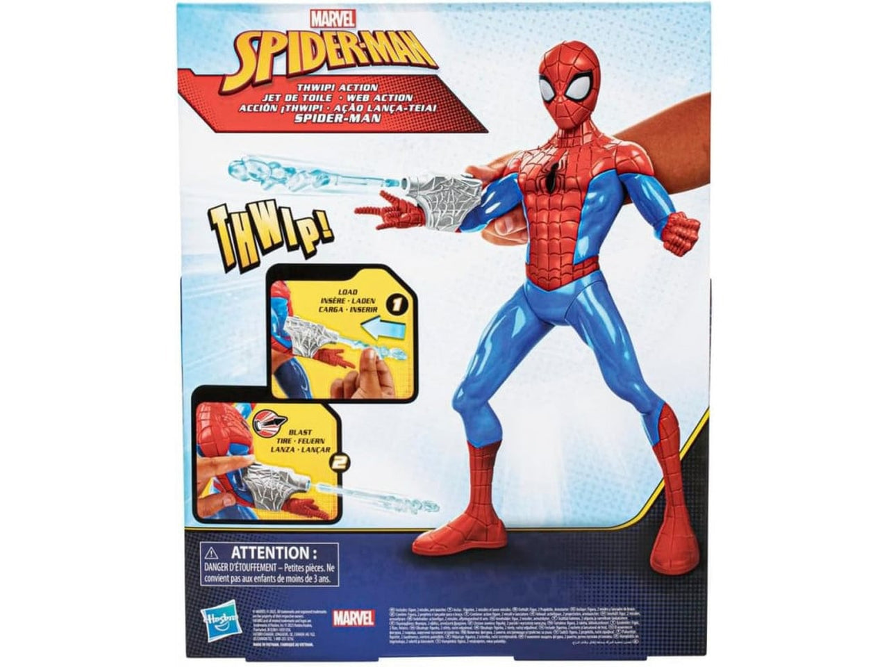 Action figure Spider-Man Personaggio Articolato 35 cm Lancia Ragnatele | Hasbro