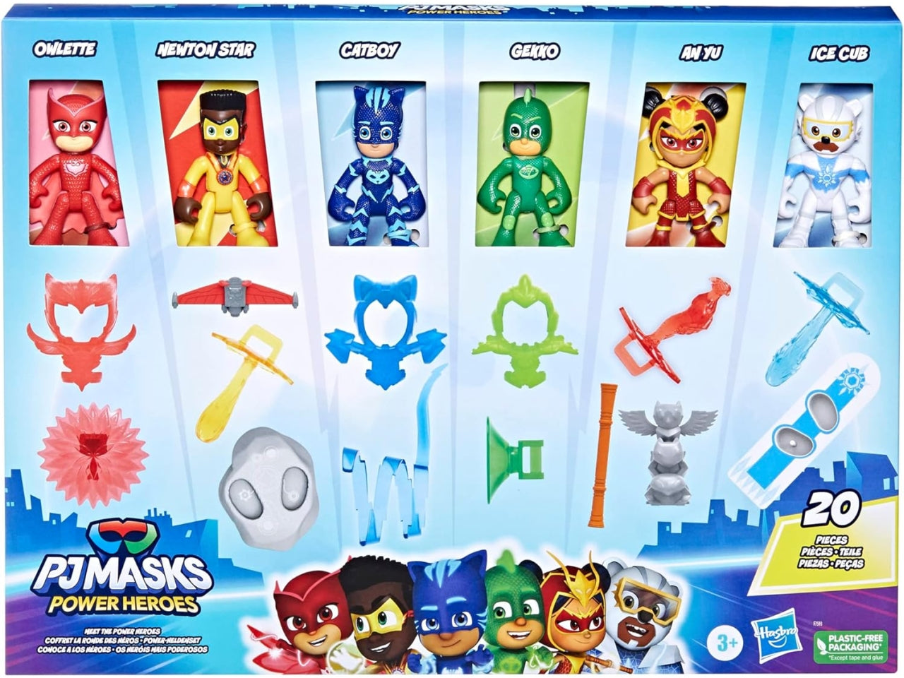 Pjm personaggi PJ Masks Meet the Power Heroes etÃ  3+ | Hasbro
