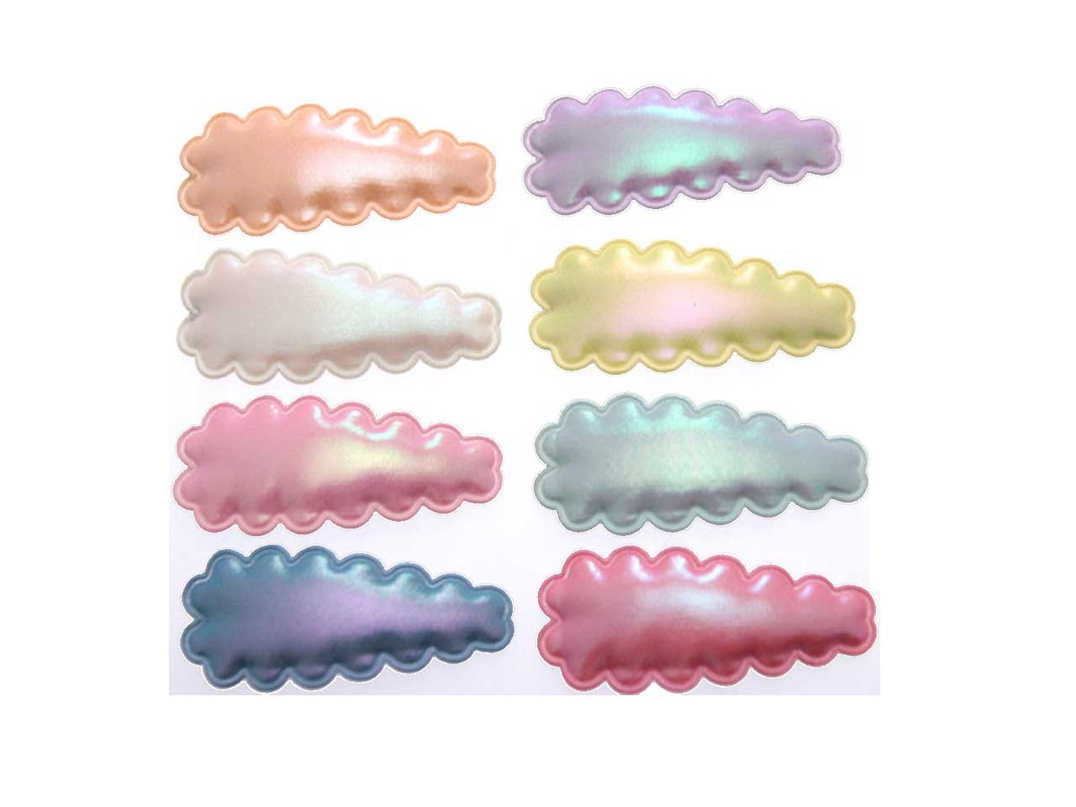 Clic clac nuvola ovale metallic 2pz