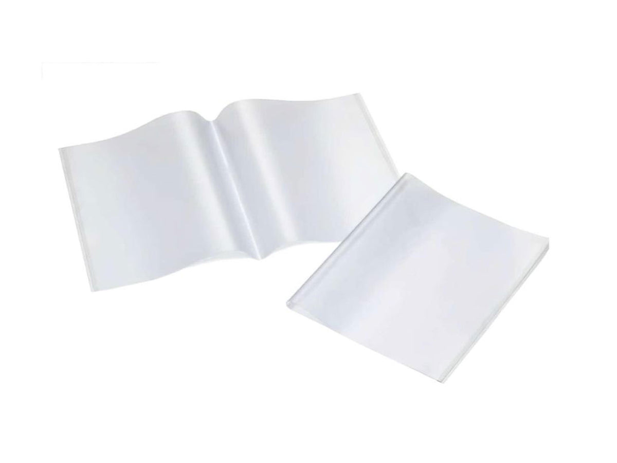 Copertina copri maxi A4 neutro in plastica effetto buccia d'arancia, confezione da 20, 30x21x0,1 cm - Favorit