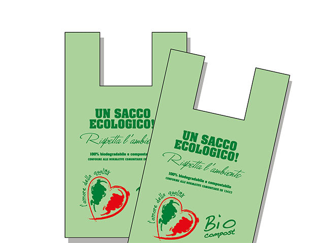 Shopper biocompost 30x60 4kg. verdi304kgbio
