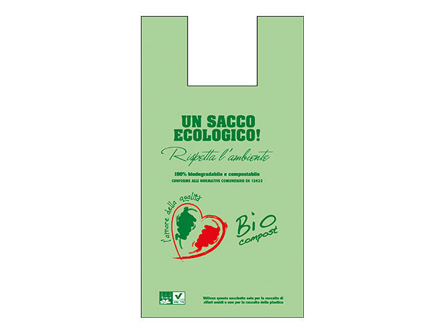 Shopper biocompost 30x60 4kg. verdi304kgbio