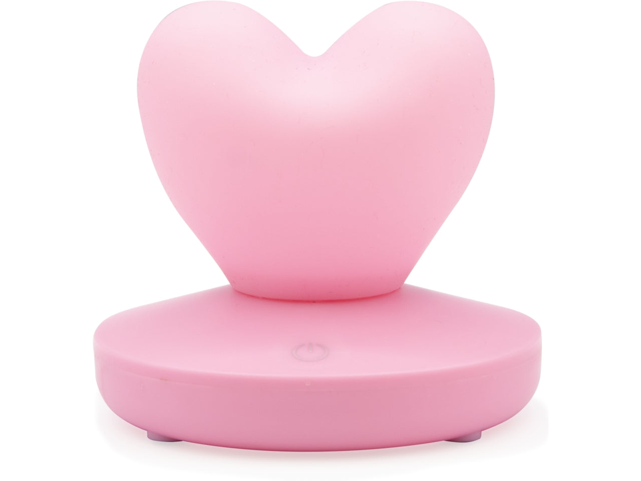 Luce notturna a led a forma di cuore rosa 10x10x10 cm - Switch U