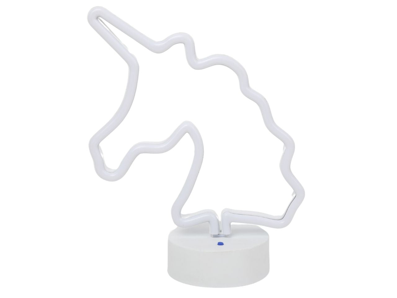 Lampada led a forma di unicorno 10x19,5x26 cm - Ibs