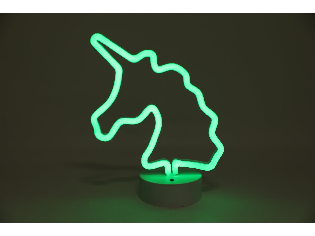 Lampada led a forma di unicorno 10x19,5x26 cm - Ibs