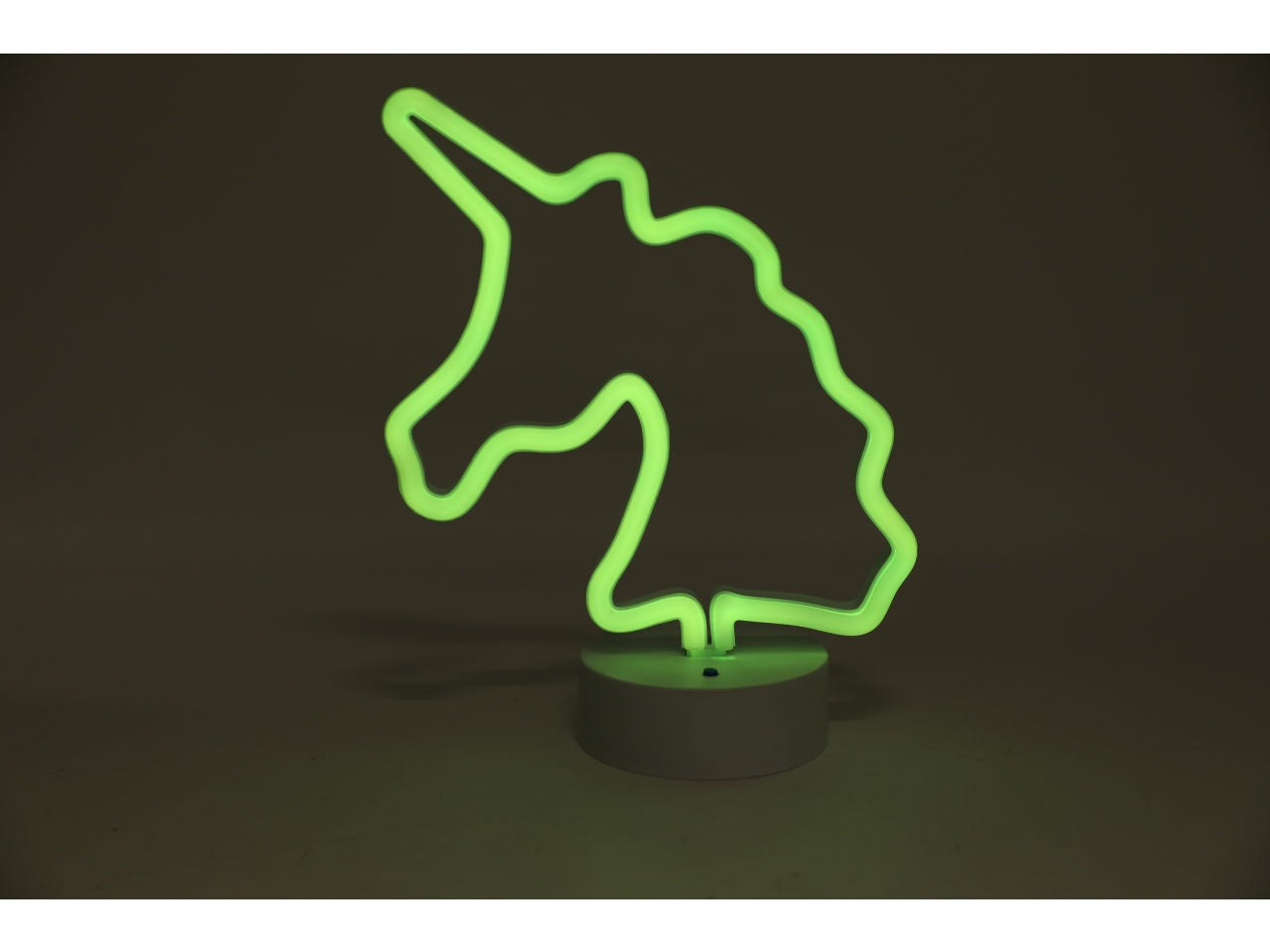 Lampada led a forma di unicorno 10x19,5x26 cm - Ibs
