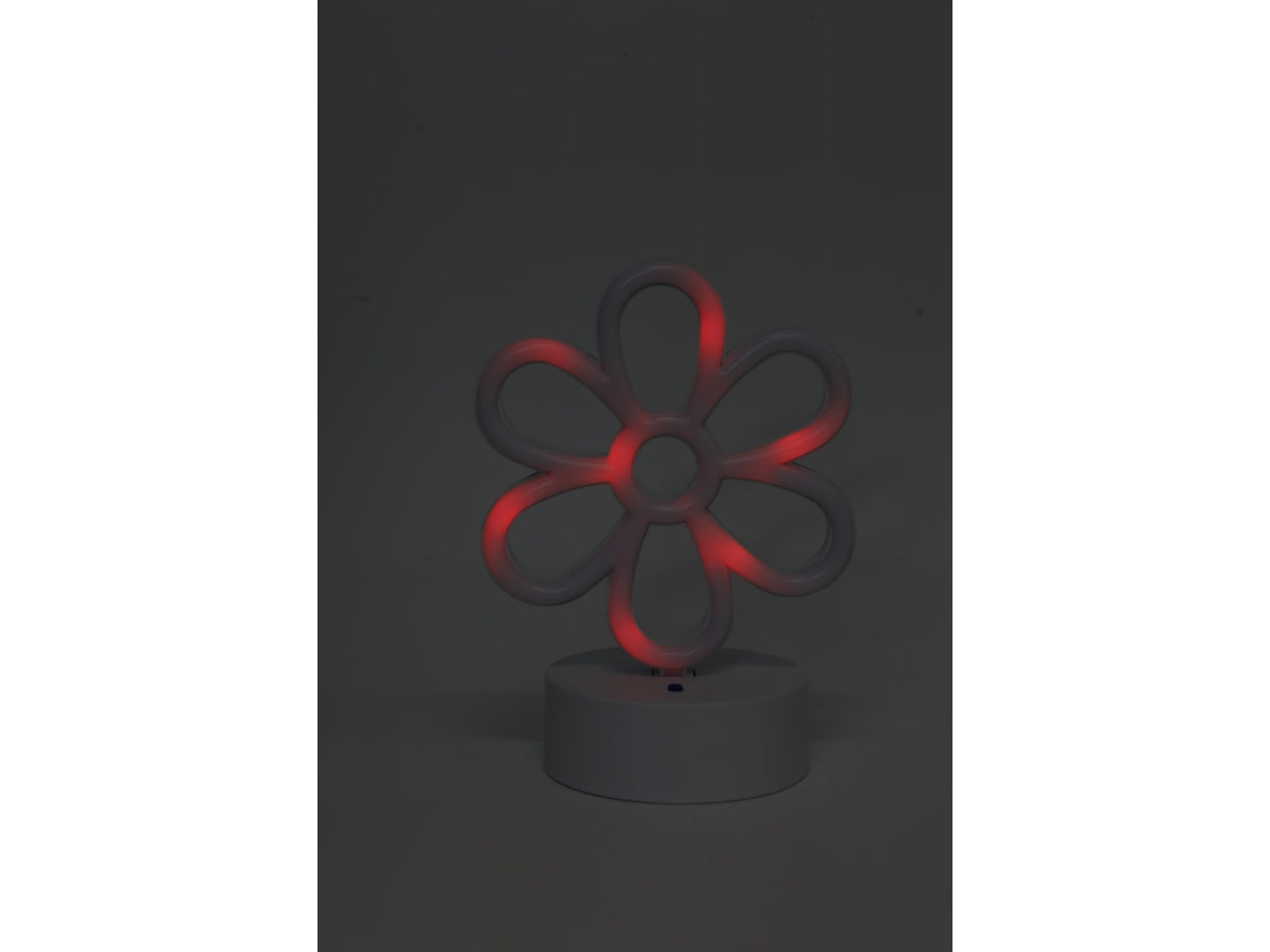 Lampada da tavolo decorativa led in plastica colori assortiti 14x10x19 cm - Switch U